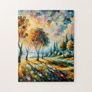 levendig landschap legpuzzel