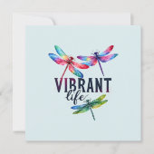 Levendig Leven - Artistieke Dragonfly (Voorkant)