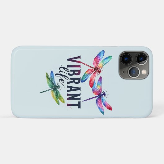 Levendig Leven - Artistieke Dragonfly Case-Mate iPhone Case (Achterkant (horizontaal))