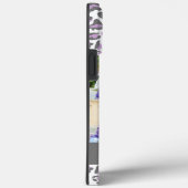 Levendig leven met You Leopard Print 3 Foto Lila Case-Mate iPhone Case (Achterkant / Rechts)