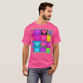 Levendig Liefdespalet: Hartzaligheid T-shirt (Voorkant volledig)