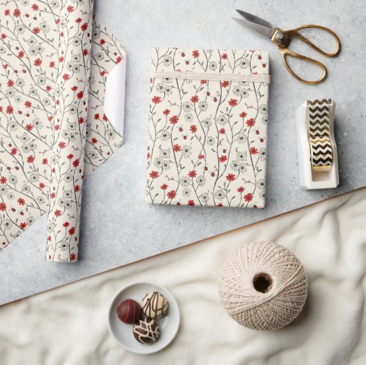 Levendig lieveheersbeestje cadeaupapier (Crafts)