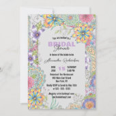 Levendig Lijst van Spring Blossoms Vrijgezellenfee Kaart (Voorkant)