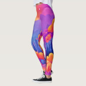 Levendig maanverlicht bos leggings (Links)