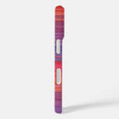 Levendig Magenta en Paarse Abstracte Olieverf Case-Mate iPhone Case (Achterkant / Rechts)