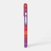 Levendig Magenta en Paarse Abstracte Olieverf iPhone 16 Hoesje (Linkerkant)