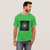 Levendig Mandala Energy Boho T-shirt (Voorkant volledig)
