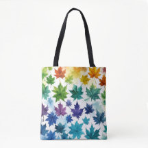 Levendig Maple Leaf Tas