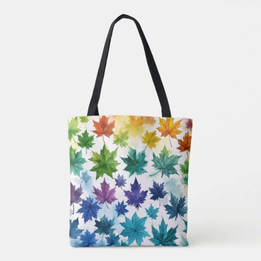 Levendig Maple Leaf Tas (Achterkant)