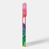 Levendig marmer Abstract met gouden accenten Case-Mate iPhone Case (Achterkant / Rechts)