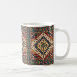 Levendig Marokkaans Berber Tapijtpatroon Koffiemok