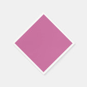 Levendig massief roze servet (Hoek)