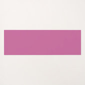 Levendig massief roze yogamat (Achterkant (horizontaal))