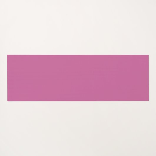 Levendig massief roze yogamat (Achterkant (horizontaal))