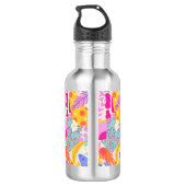 Levendig Maxi Patchwork Waterfles (Achterkant)