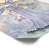 Levendig met Star- en Moon-Poster afdrukken Poster (Hoek)