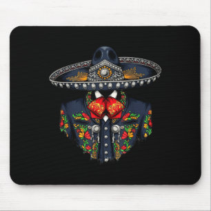 Levendig Mexicaans charro-pak traditionele mariach Muismat