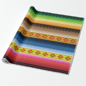 Levendig Mexicaans rioolpapier Cadeaupapier (Uitgerold)