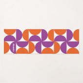 Levendig Mid Century Modern Yogamat (Voorkant (horizontaal))