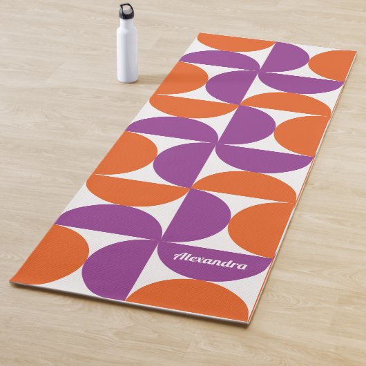 Levendig Mid Century Modern Yogamat (In situ)