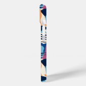 Levendig Modern Abstracte Vormen Patroon Case-Mate iPhone Case (Achterkant / Links)
