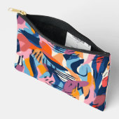 Levendig Modern Abstracte Vormen Patroon Etui (Open)