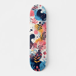 Levendig modern designer skateboard