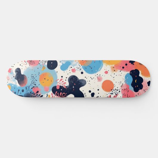Levendig modern designer skateboard (Horizontaal)