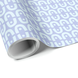 Levendig modern patroon met vette kleurvormen cadeaupapier