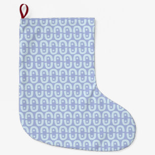 Levendig modern patroon met vette kleurvormen grote kerstsok