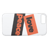 Levendig, moedig, eenvoudig, stedelijk ontwerp van Case-Mate iPhone case (Achterkant (Horizontaal))
