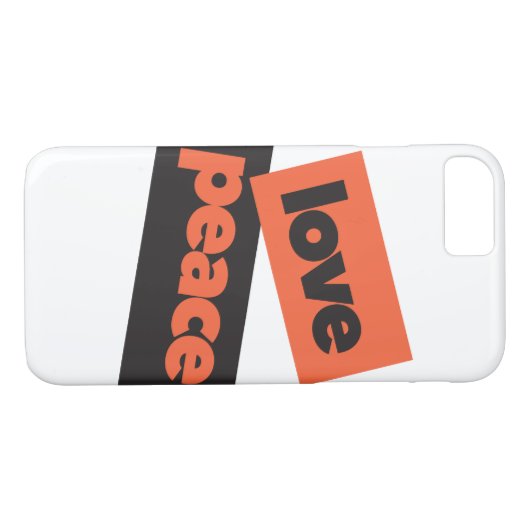 Levendig, moedig, eenvoudig, stedelijk ontwerp van Case-Mate iPhone case (Achterkant (Horizontaal))