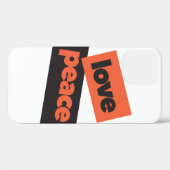Levendig, moedig, eenvoudig, stedelijk ontwerp van Case-Mate iPhone case (Achterkant (horizontaal))