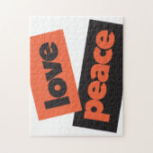 Levendig, moedig, eenvoudig, stedelijk ontwerp van legpuzzel (Verticaal)