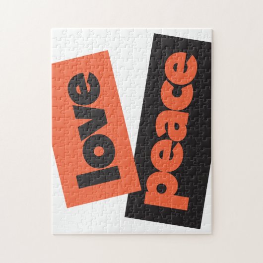 Levendig, moedig, eenvoudig, stedelijk ontwerp van legpuzzel (Verticaal)