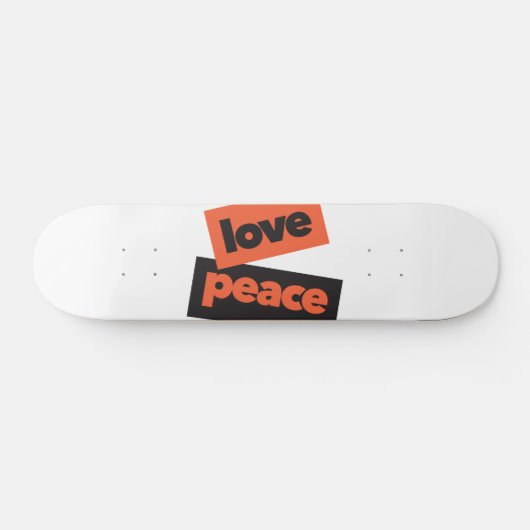 Levendig, moedig, eenvoudig, stedelijk ontwerp van persoonlijk skateboard (Horizontaal)