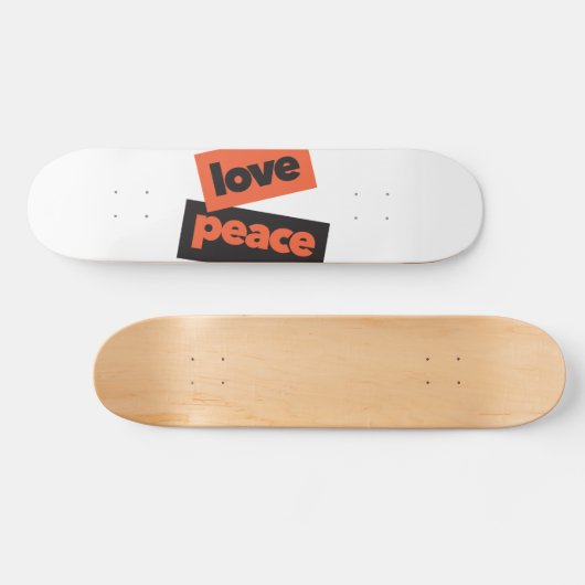 Levendig, moedig, eenvoudig, stedelijk ontwerp van persoonlijk skateboard (Horizontaal)