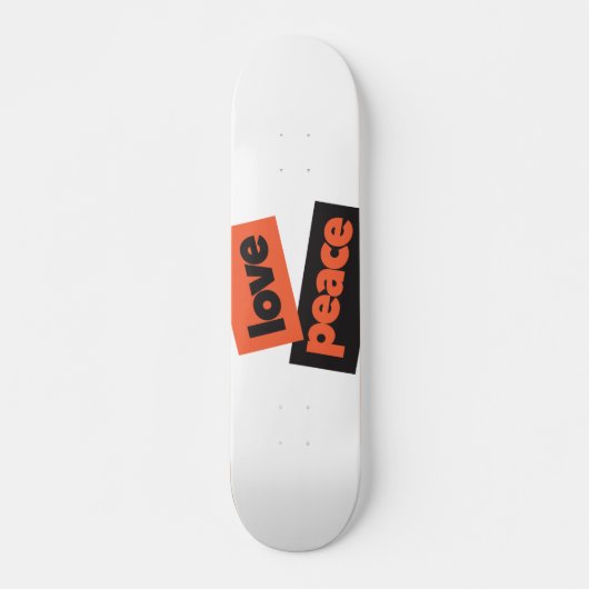 Levendig, moedig, eenvoudig, stedelijk ontwerp van persoonlijk skateboard (Voorkant)