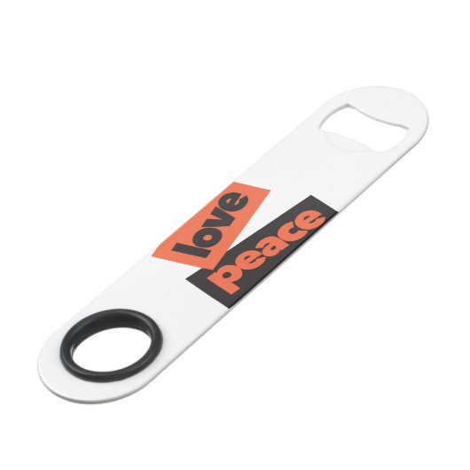 Levendig, moedig, eenvoudig, stedelijk ontwerp van speed flessenopener (Voorkant Gekanteld)