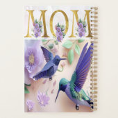 Levendig Mom Bloemen Ontwerp Planner (Achterkant)