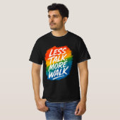 Levendig Motiverend Grafisch Ontwerp T-shirt (Voorkant volledig)
