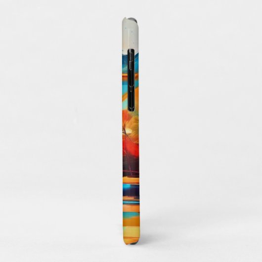 Levendig Mountain Sunset schilderij Case-Mate iPhone Case (Achterkant/links)