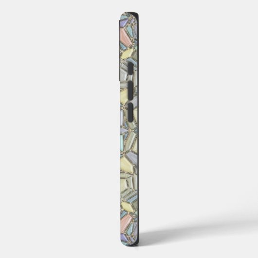 levendig mozaïek Case-Mate iPhone case (Achterkant / Links)