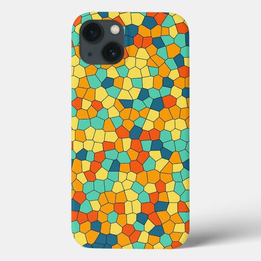 Levendig mozaïekpatroon Case-Mate iPhone case (Achterkant)