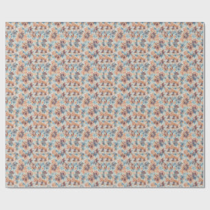 Levendig multicolor klassiek trendy patroon ontwer cadeaupapier