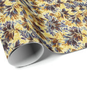 Levendig multicolor klassiek trendy patroon ontwer cadeaupapier (Rol Hoek)