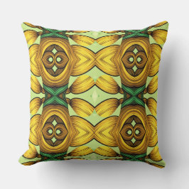 Levendig multicolor klassieke stof patroon ontwerp kussen