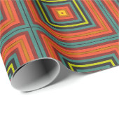 Levendig multicolors inpakpapier (Rol Hoek)