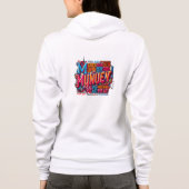 "Levendig 'München' Pop Art T-shirt" Hoodie (Achterkant)