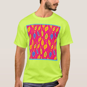 Levendig Natuur Elegantiepatroon T-shirt